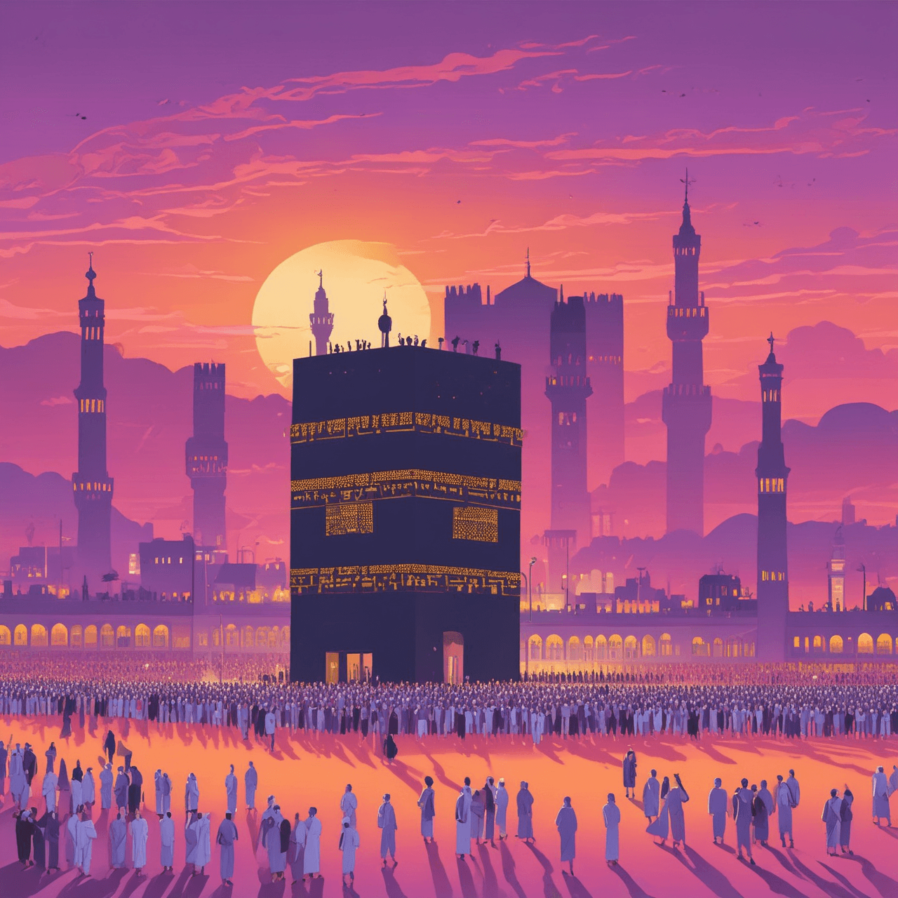 Umrah Run Quiz game banner