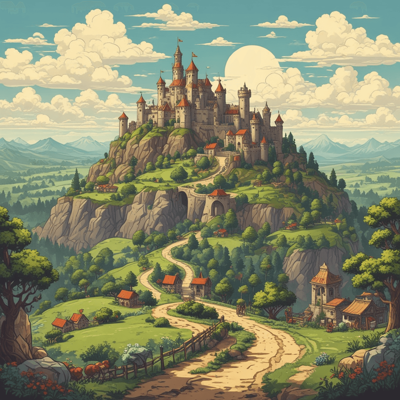 Castle Run Quiz game banner