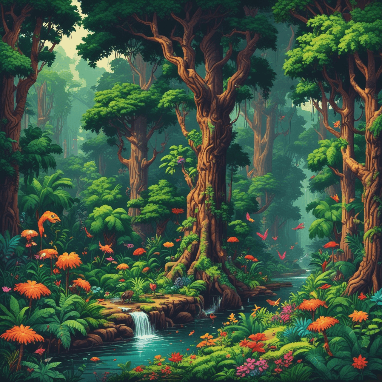 Rainforest Runner game banner