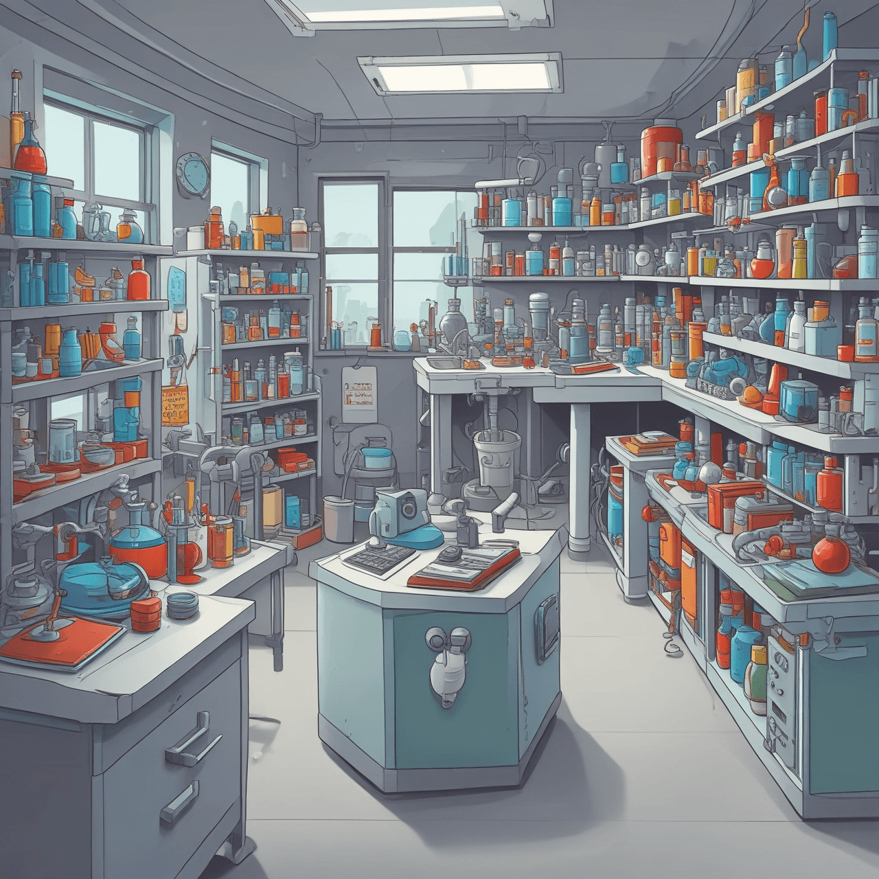 Lab Safety Quiz Adventure game banner