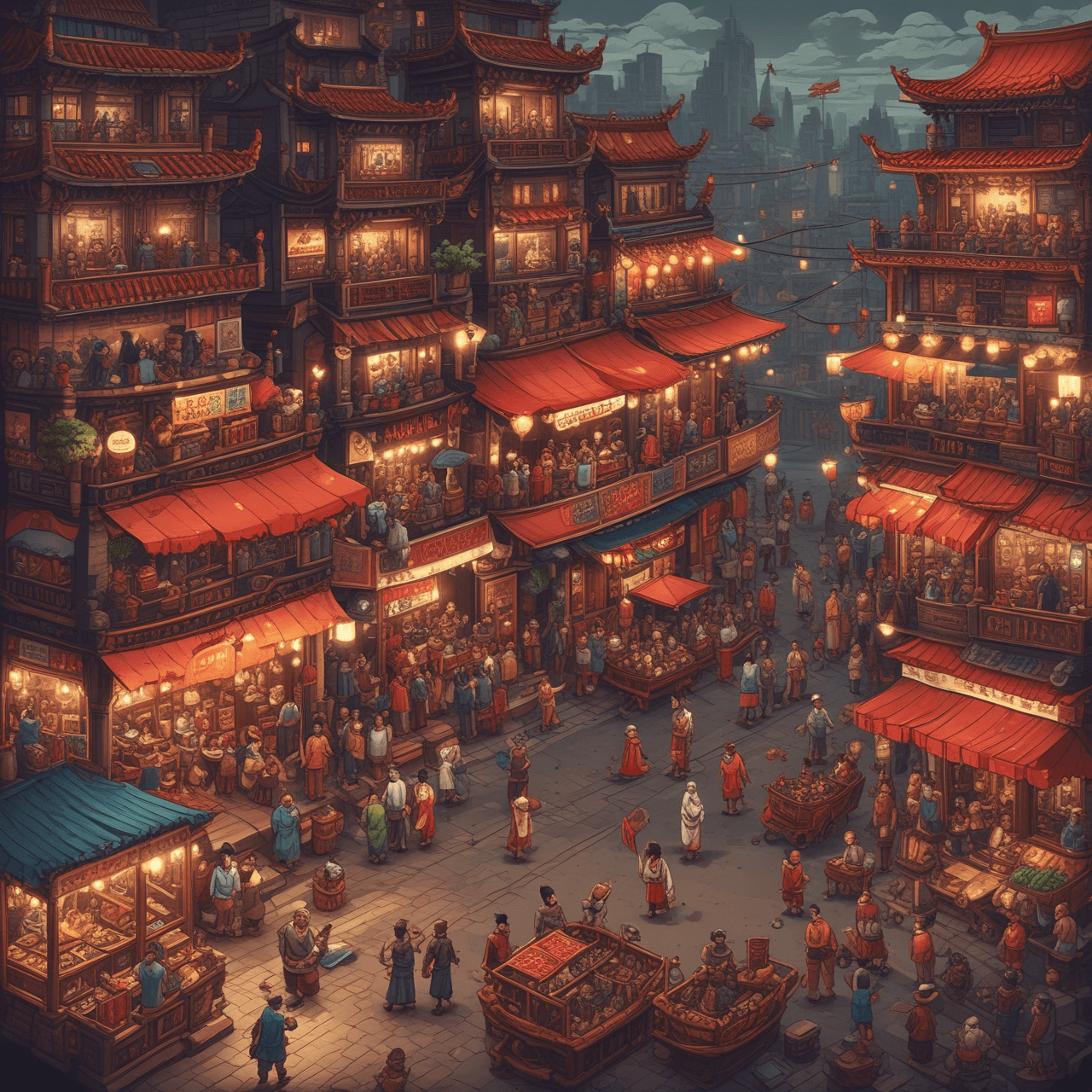 Asian Trade Run game banner