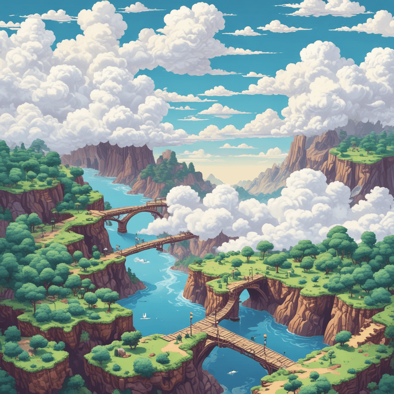 NCE Cloud Bridge Challenge game banner
