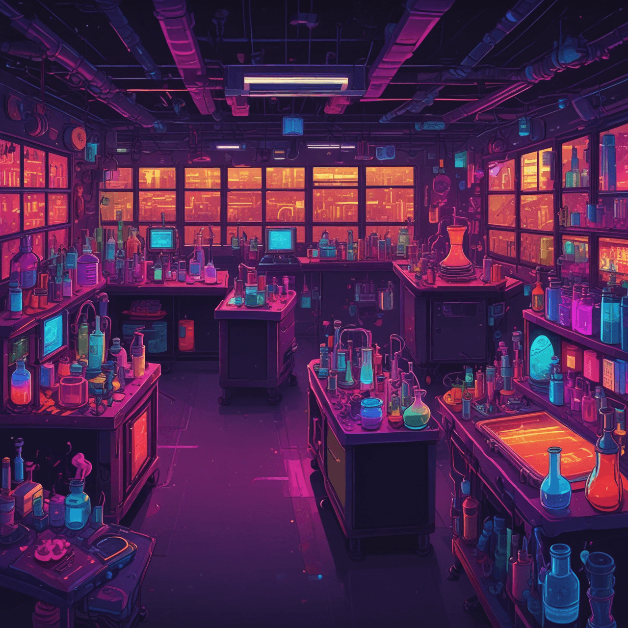 Jetpack Chemistry Adventure game banner