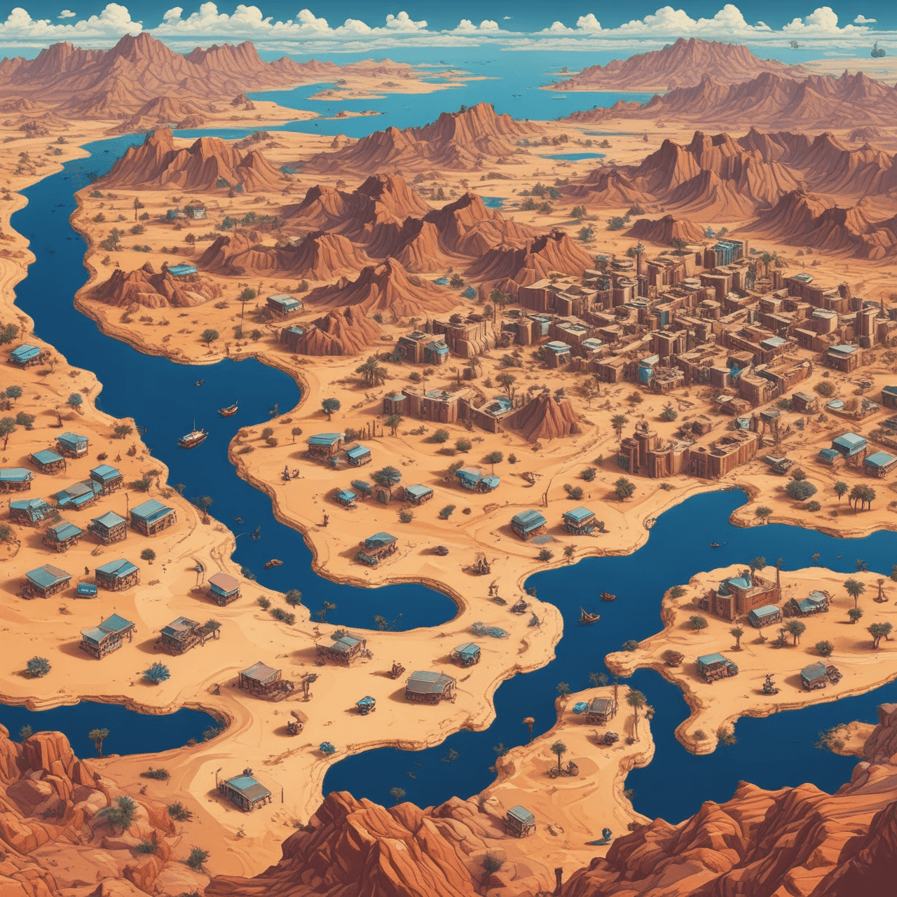 Arabian Sands Quiz game banner