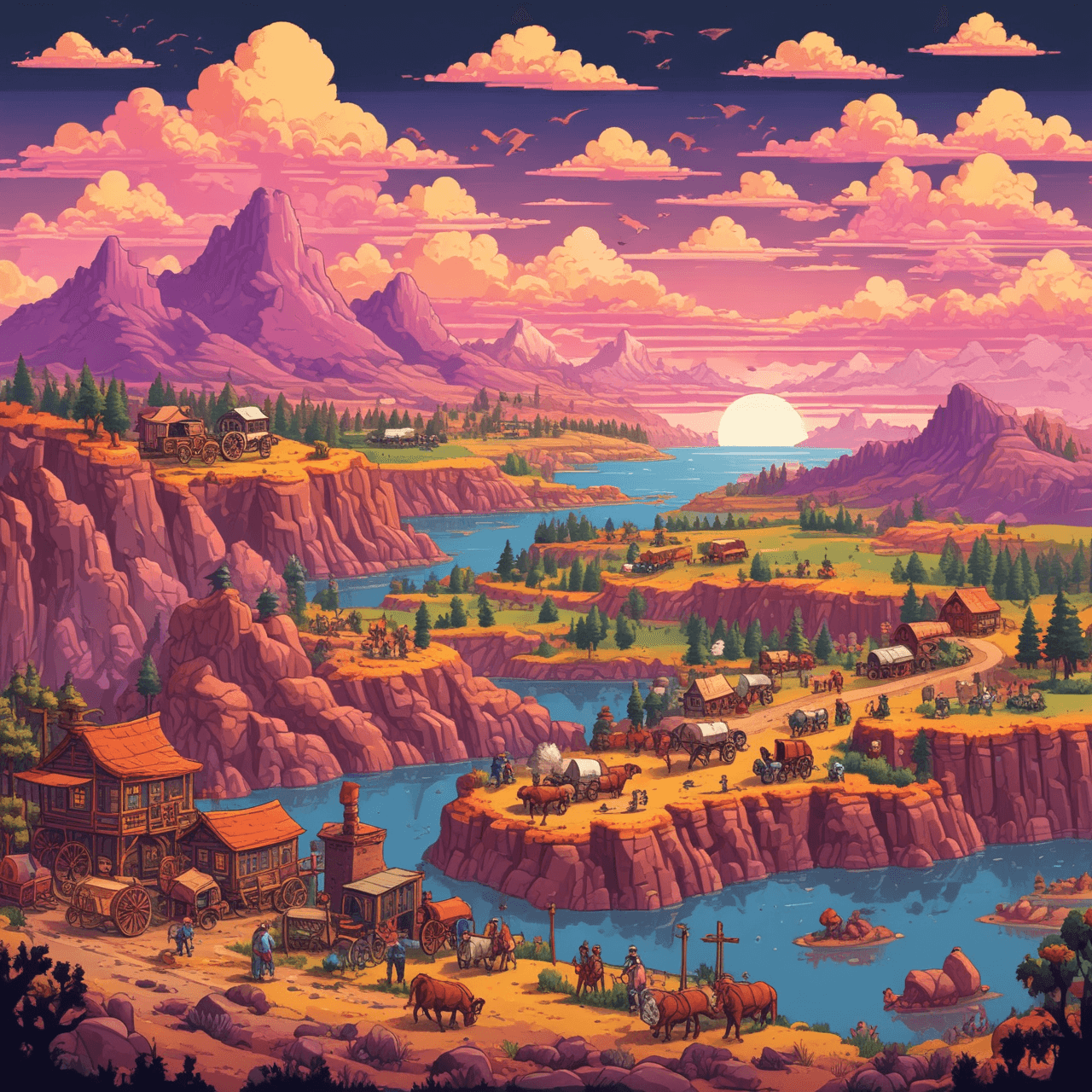 Manifest Destiny Dash game banner