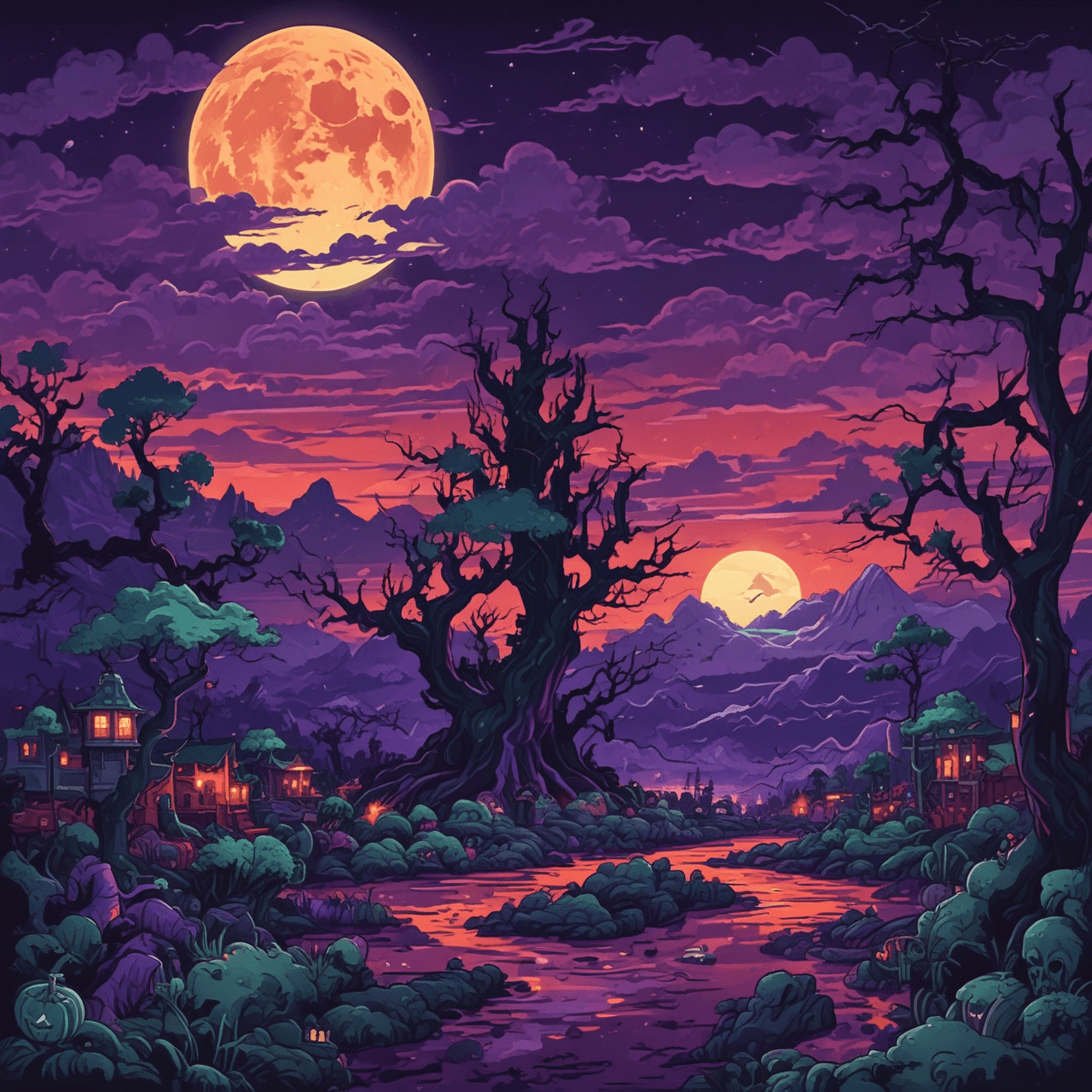 Haunted Physics Bridge game banner