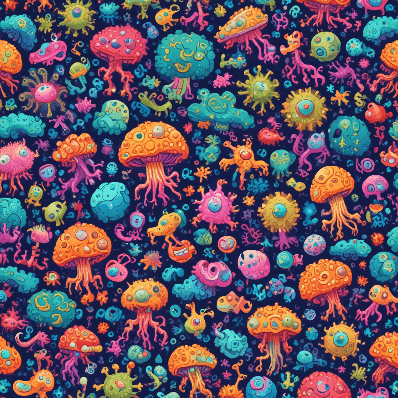 Microbe Mania Quiz game banner