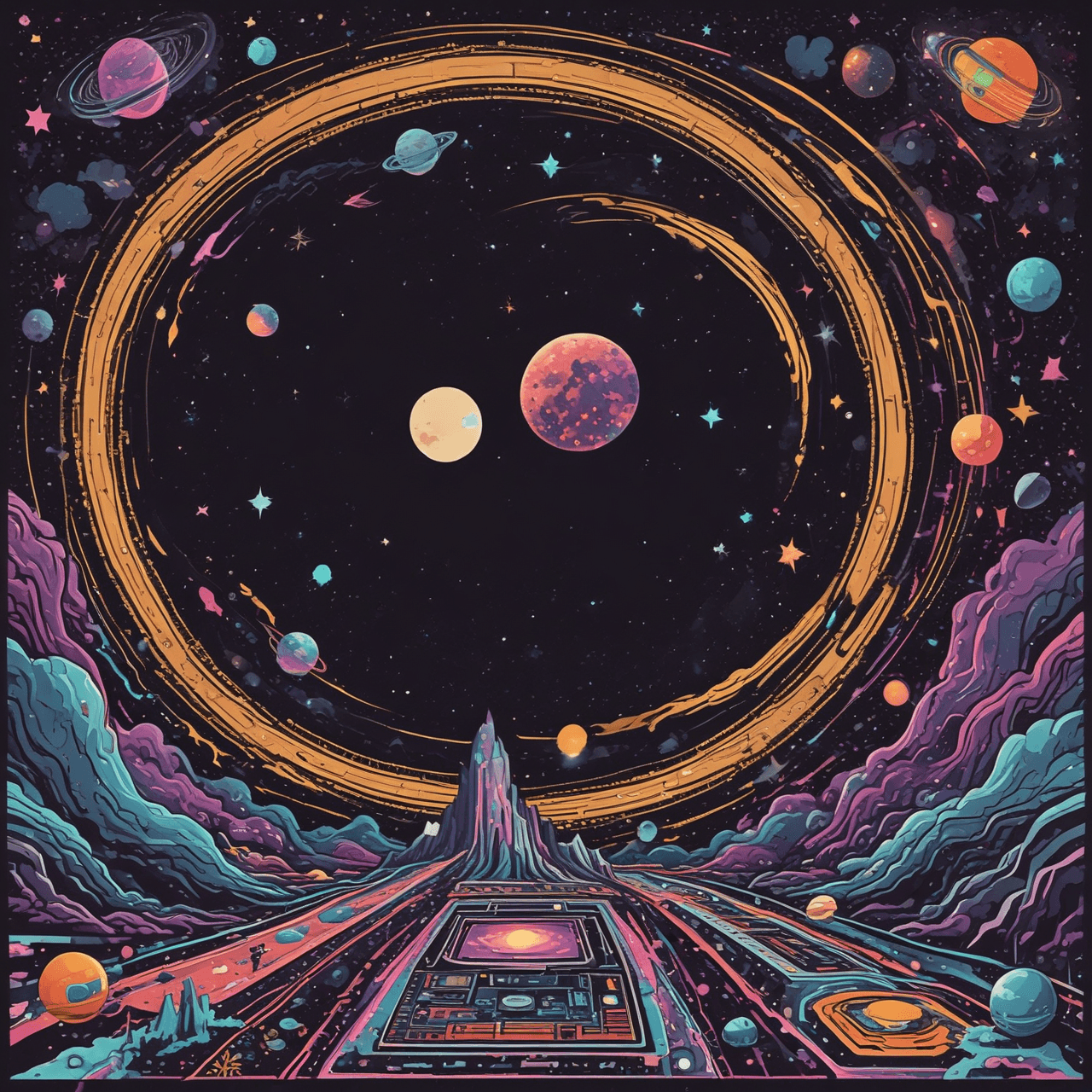 Black Hole Runner game banner