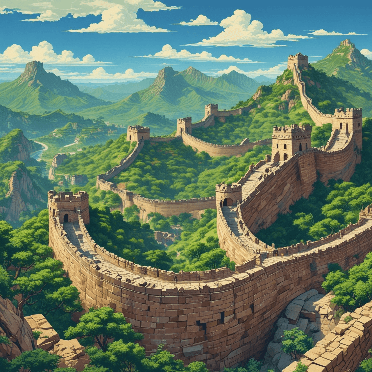 Great Wall Jetpack Challenge game banner