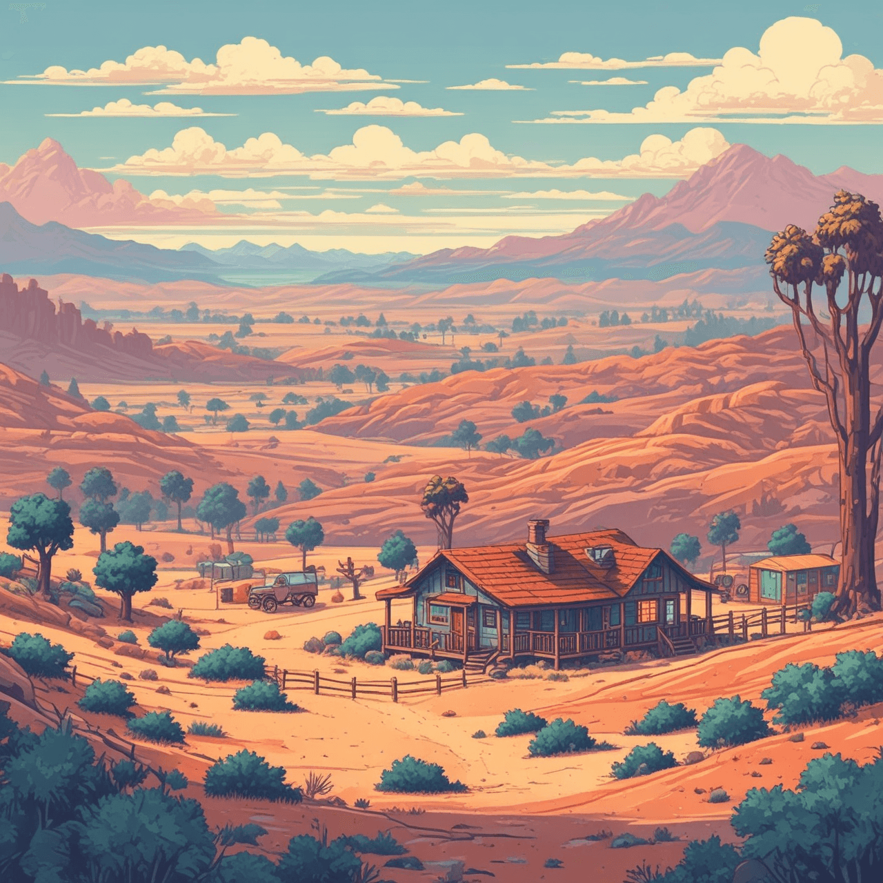 Ranch Runner: Of Mice and Men game banner
