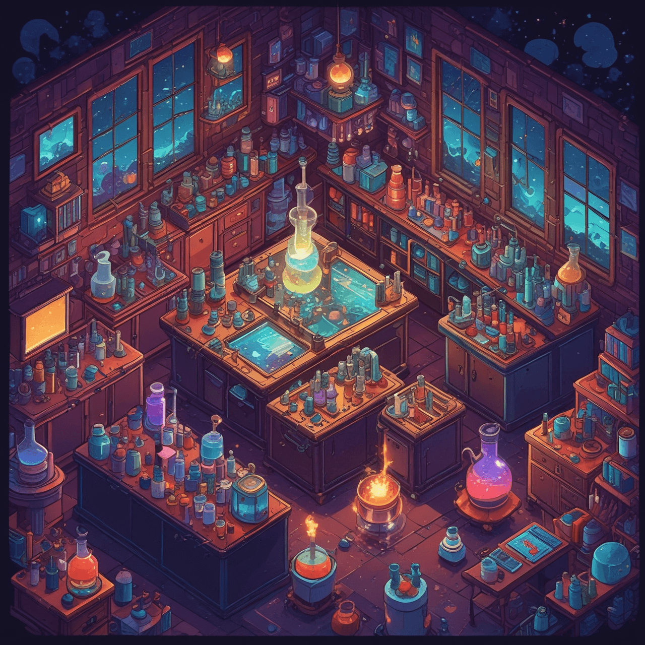Chemistry Cloud Hop game banner