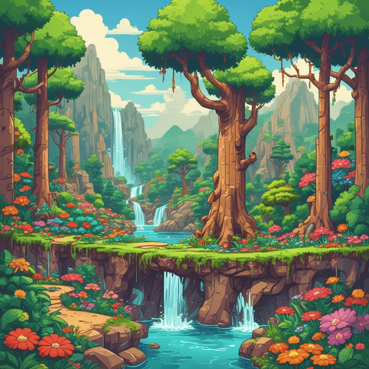 Ecologie Jetpack Avontuur game banner