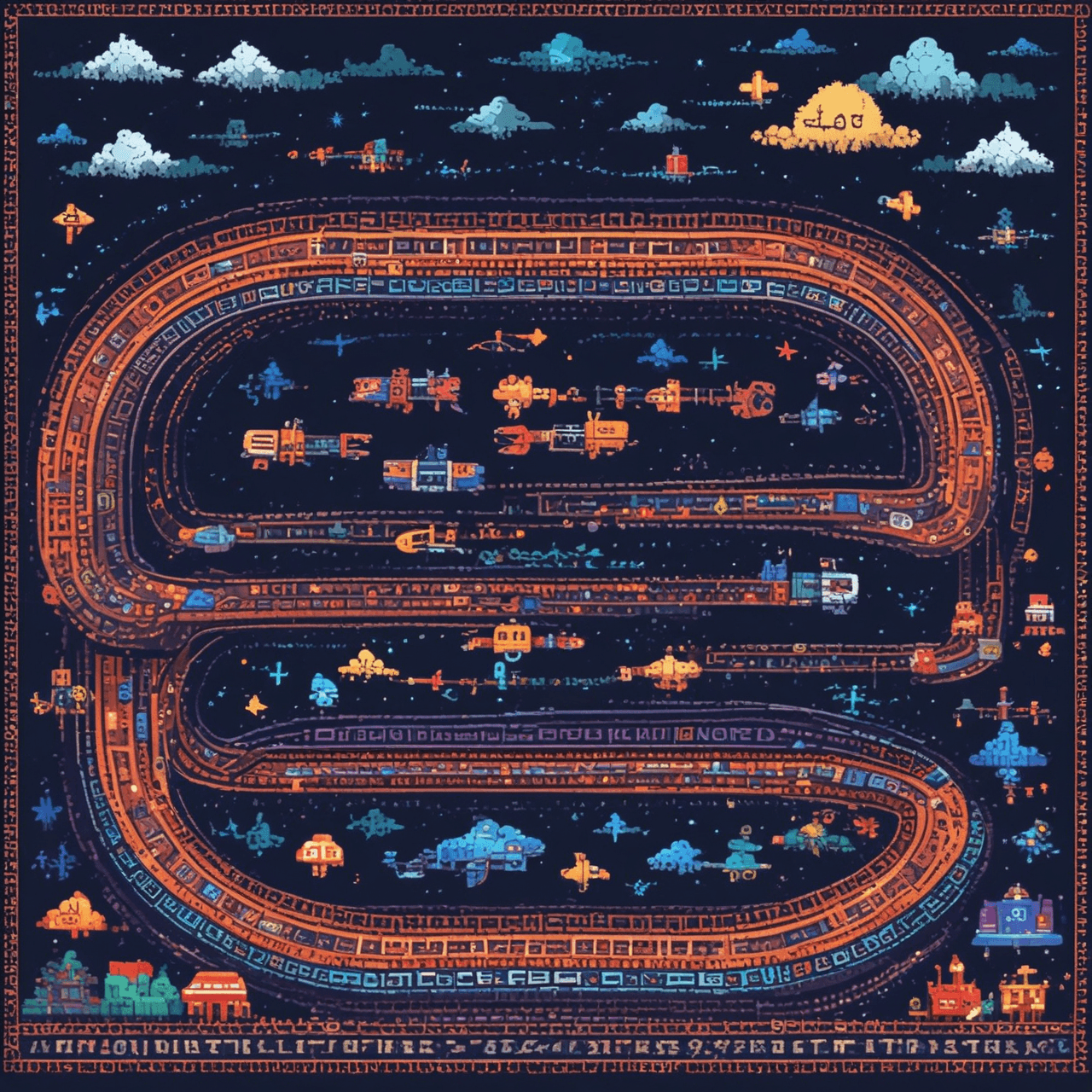 Times Table Track Race game banner