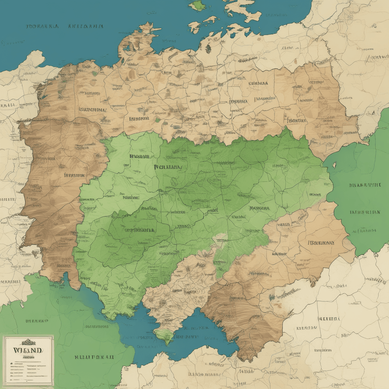 Geograficzny Bieg: Polska game banner
