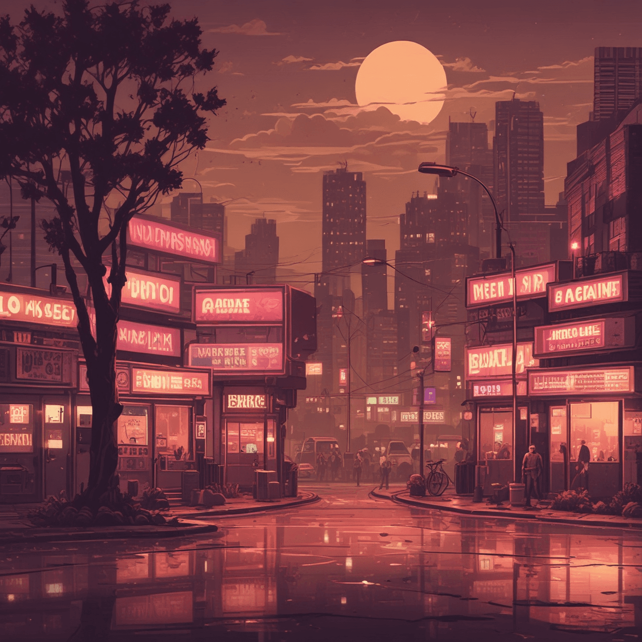 Depression Dash: 80s Edition game banner