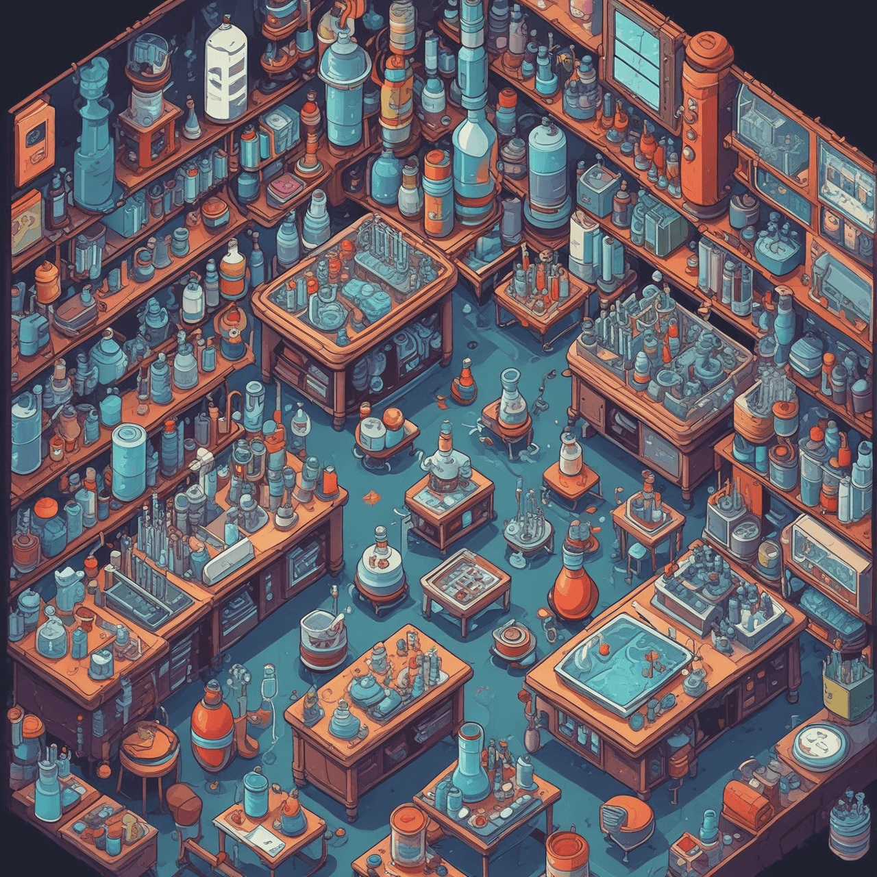 Organic Chemistry Cloud Hop game banner