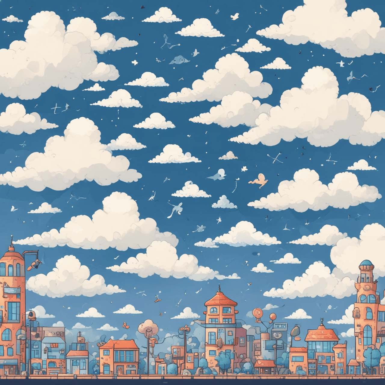 Addition Cloud Climb game banner