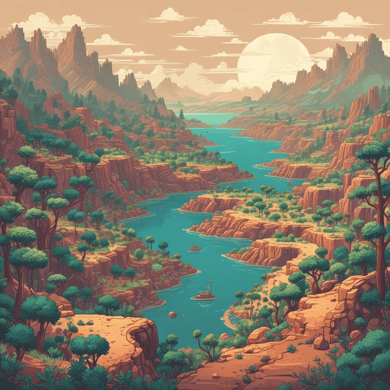Human GeoDash game banner