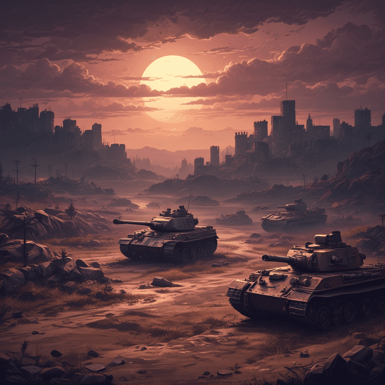 Panzer Proportions: Triangle Front game banner