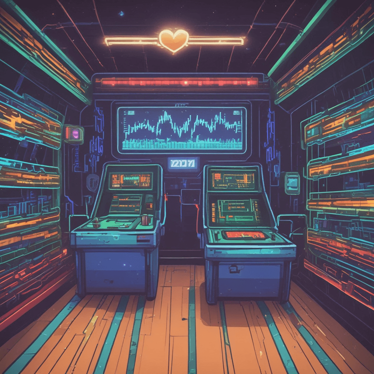 Heart Rhythm Race game banner