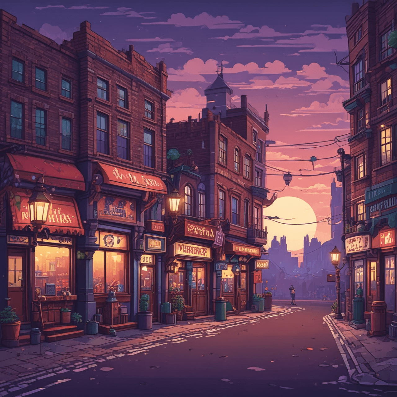 Mystic Falls: Engelse Woorden Run game banner