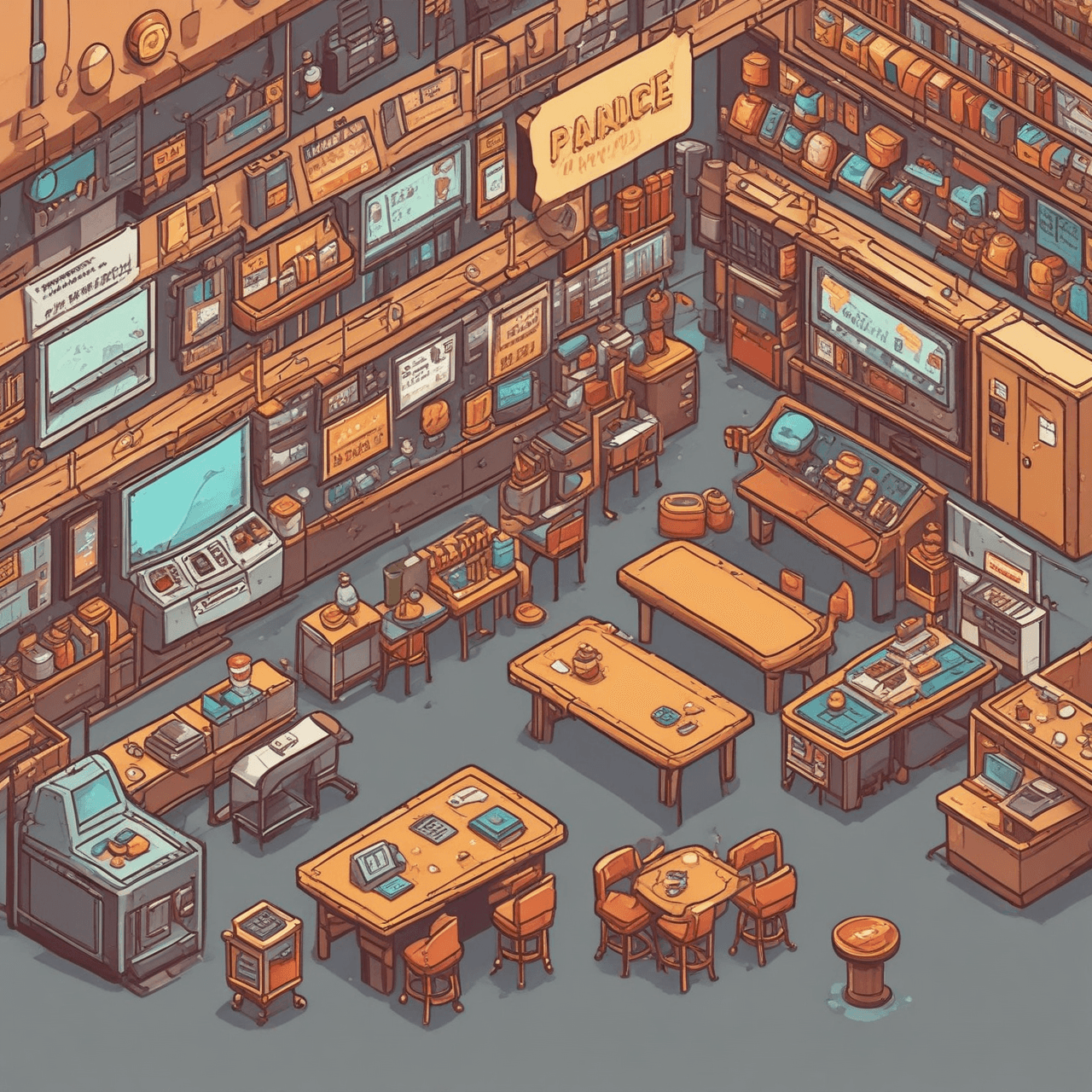 Microecon Market Flight game banner