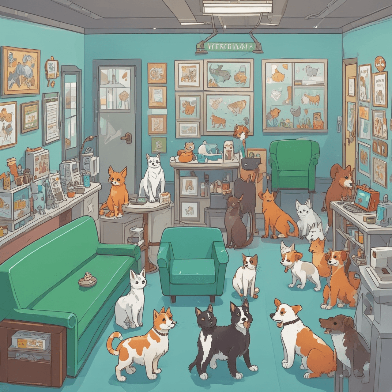 Vet Clinic Dash game banner