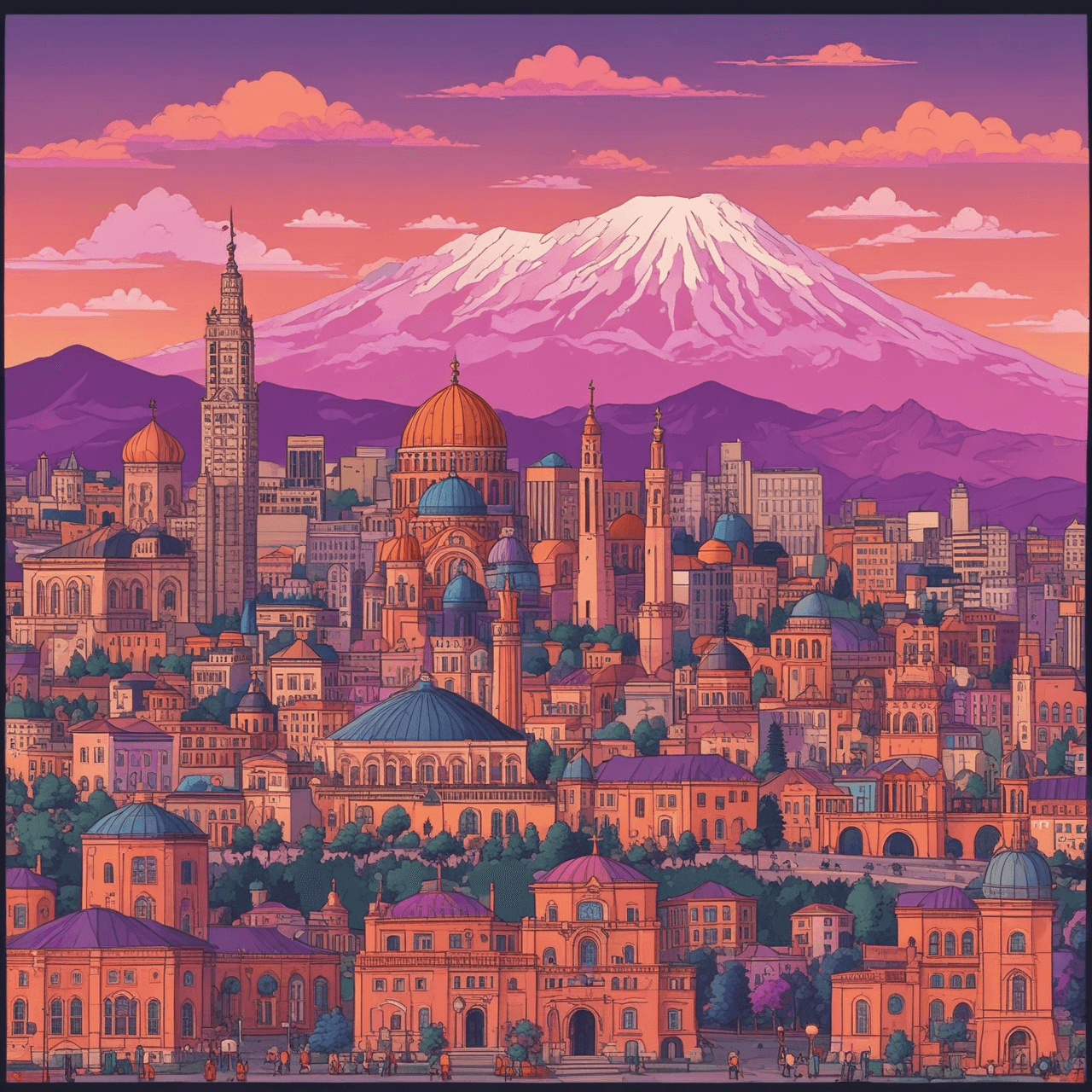 Yerevan City Run game banner