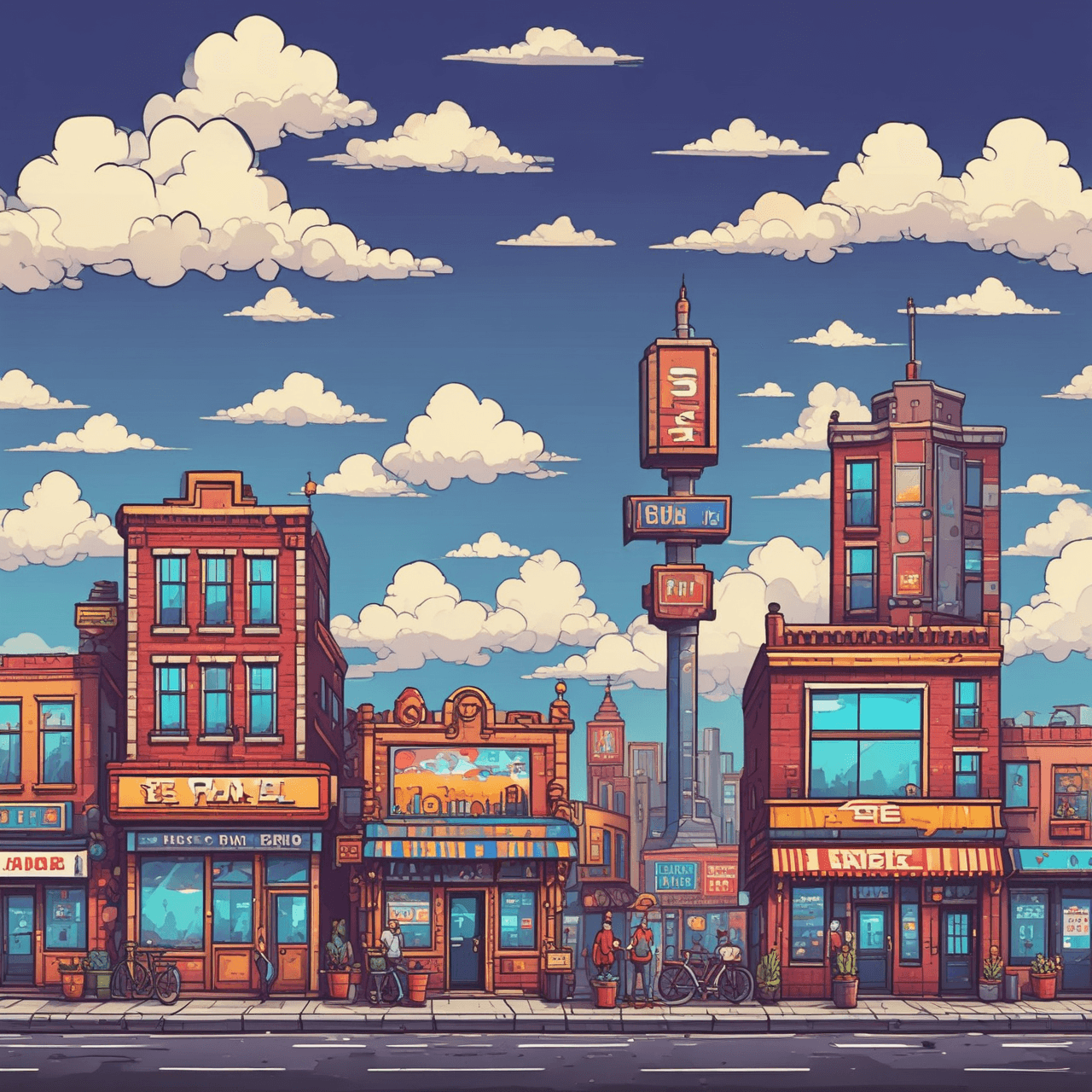 City Run Quiz game banner