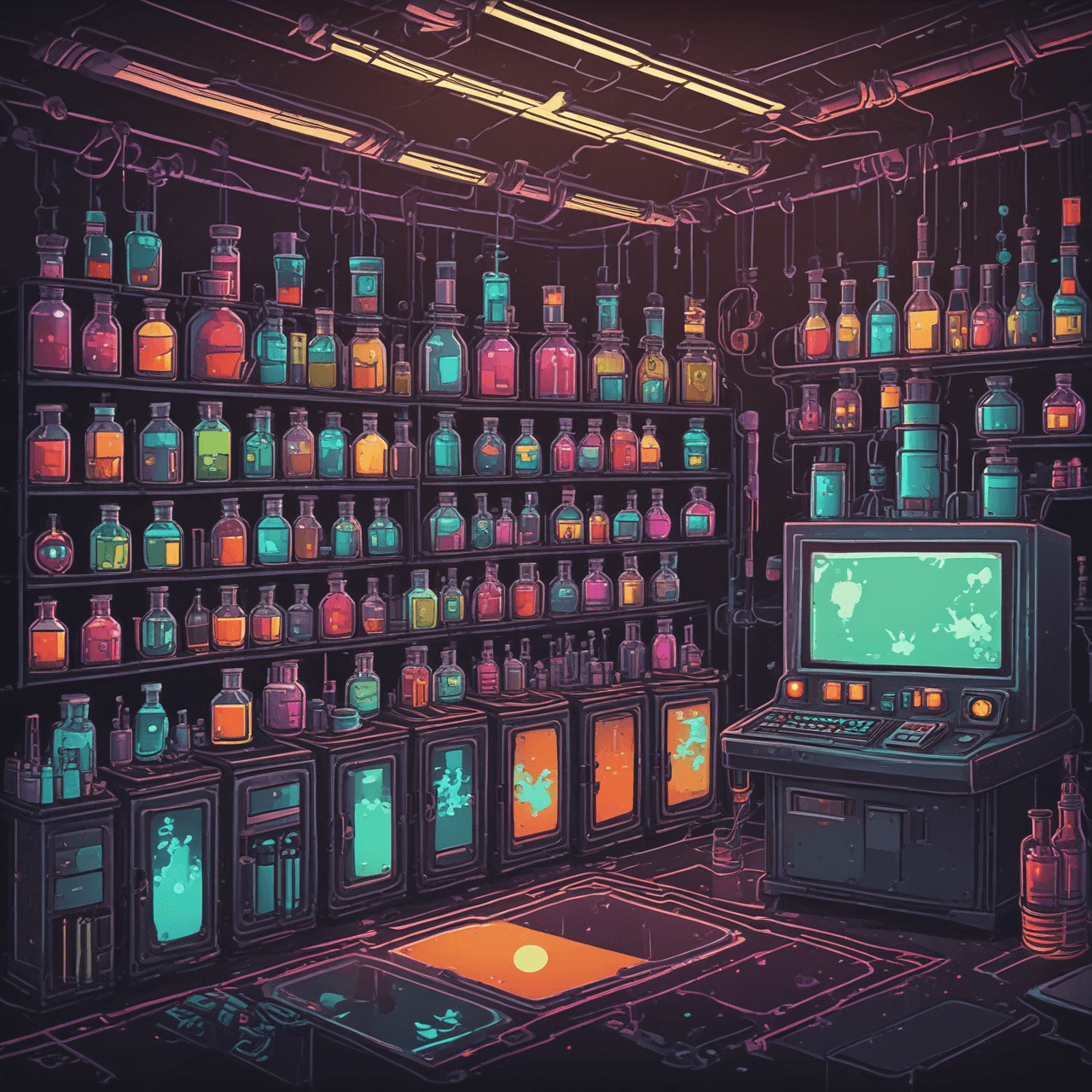 Radioactive Runner Quiz game banner