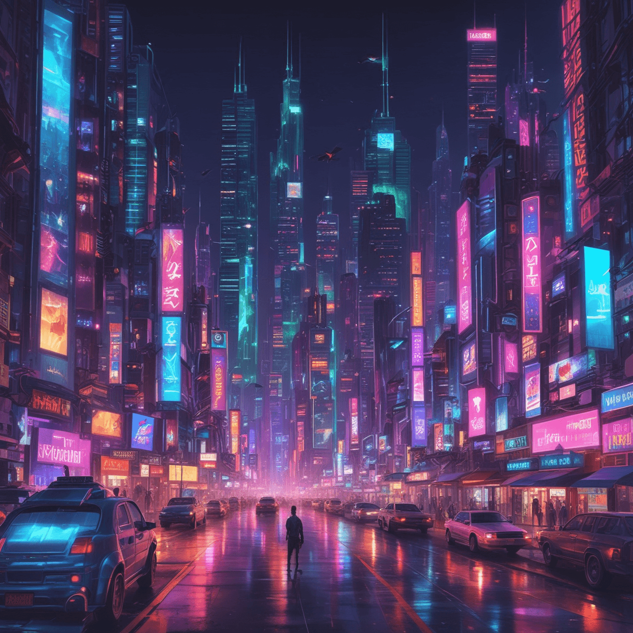 Python Cyberpunk Run game banner