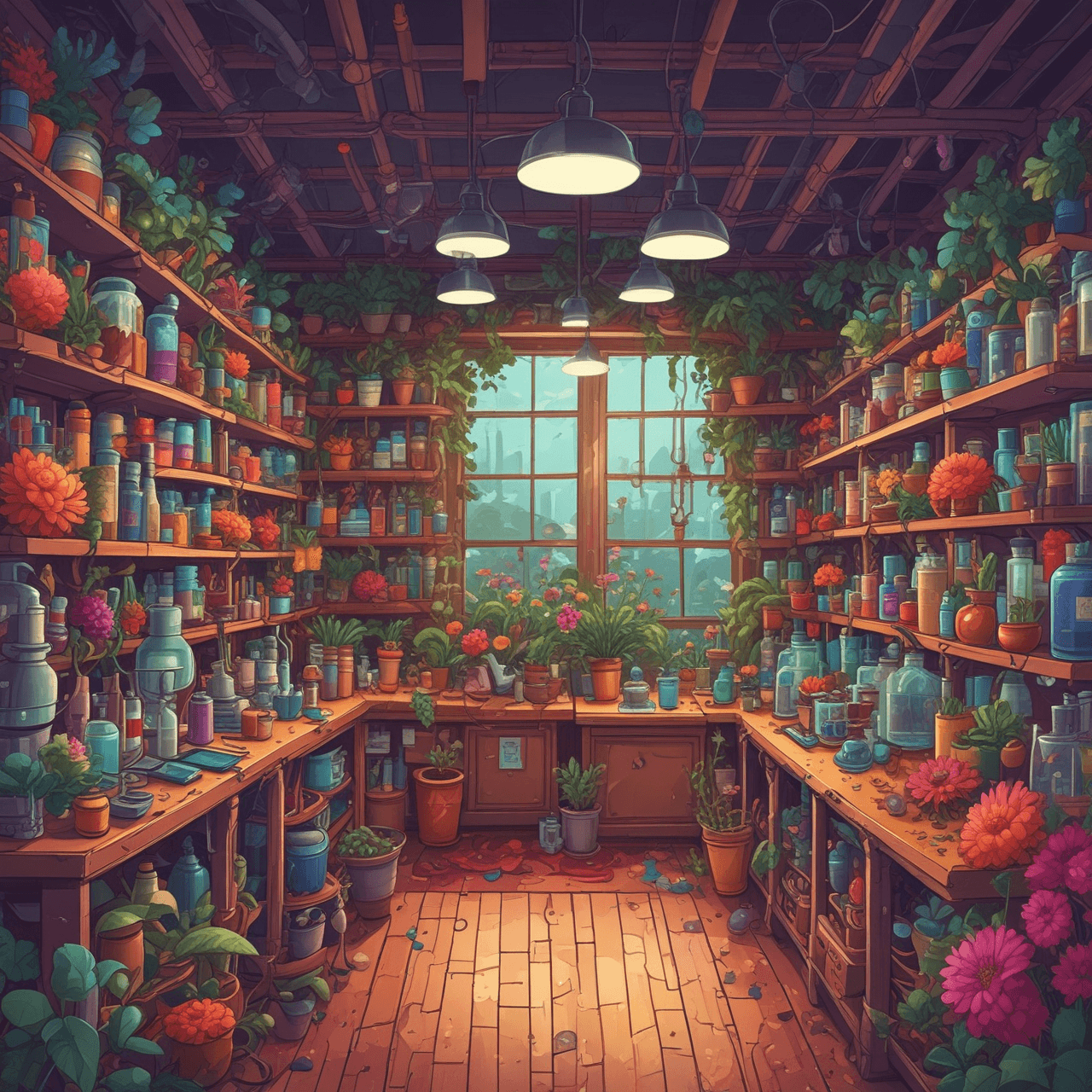 Jetpack Botany Adventure game banner