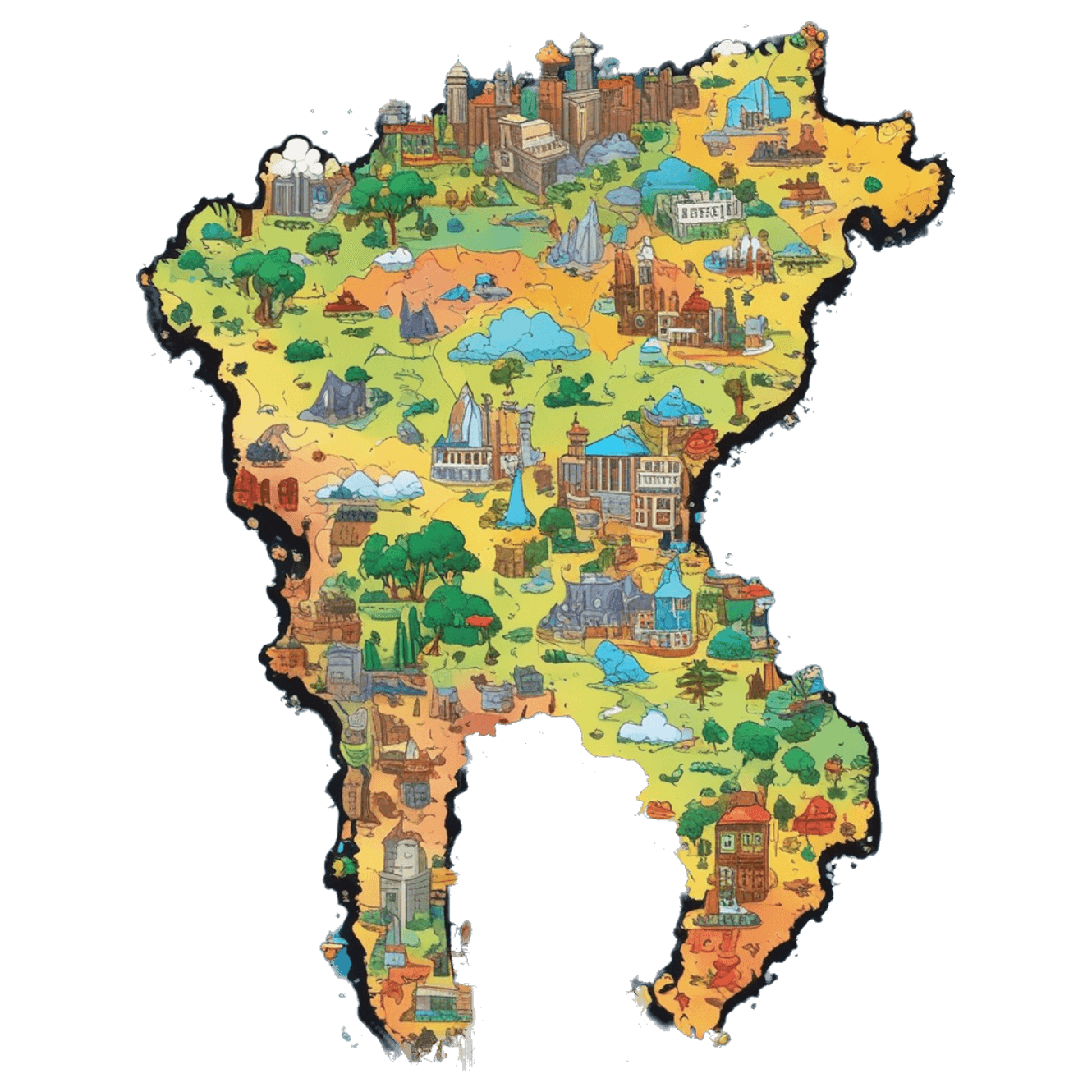 South America Cloud Hop game banner