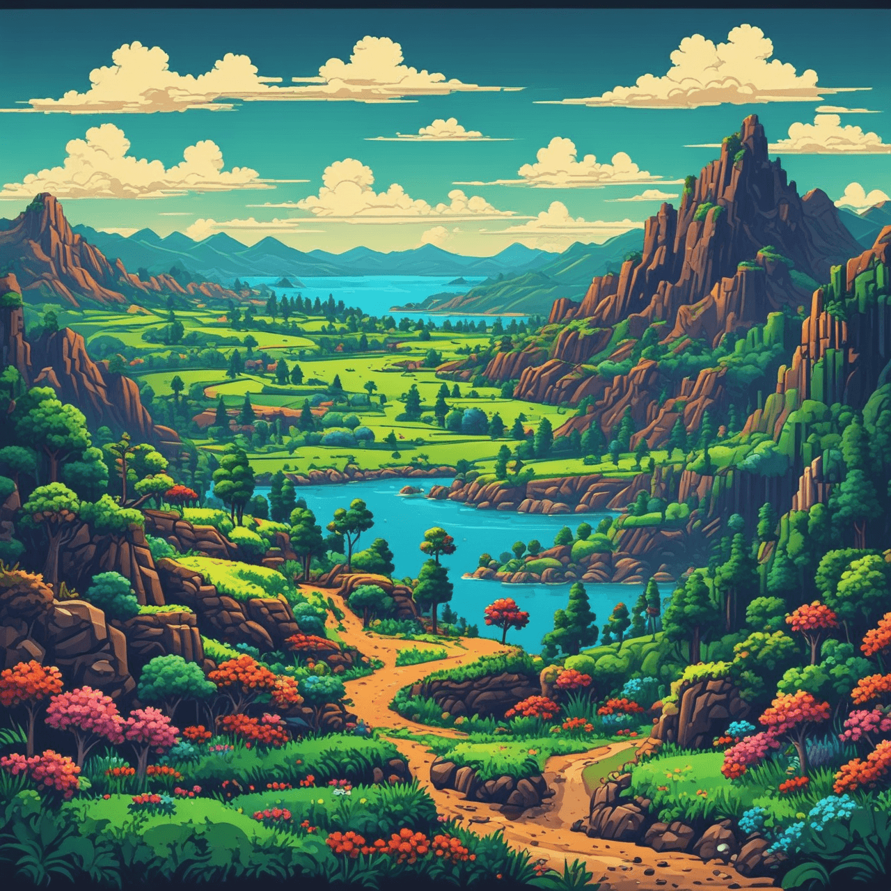Main Idea Cloud Hop game banner