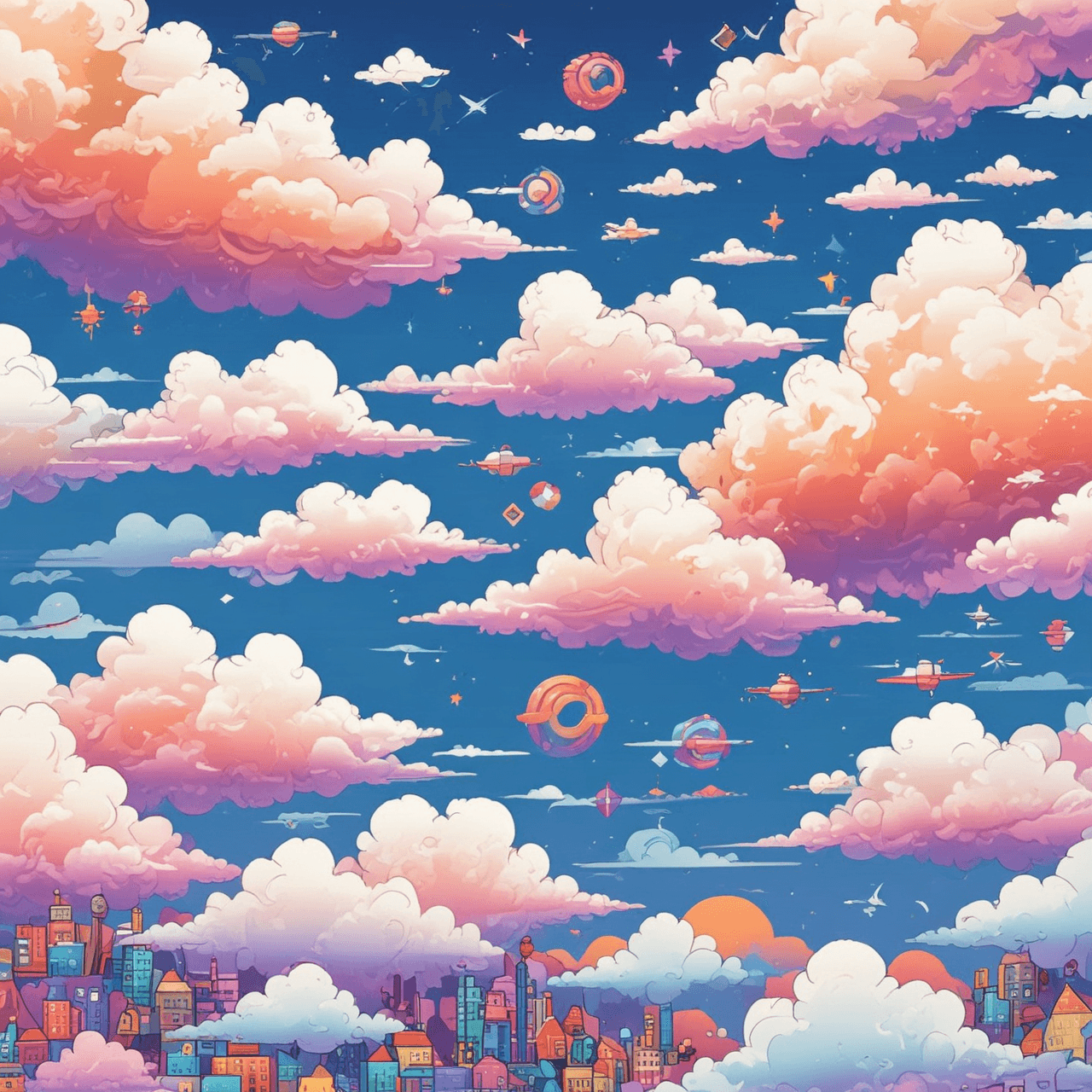 Algebraic Cloud Quest: Find X game banner