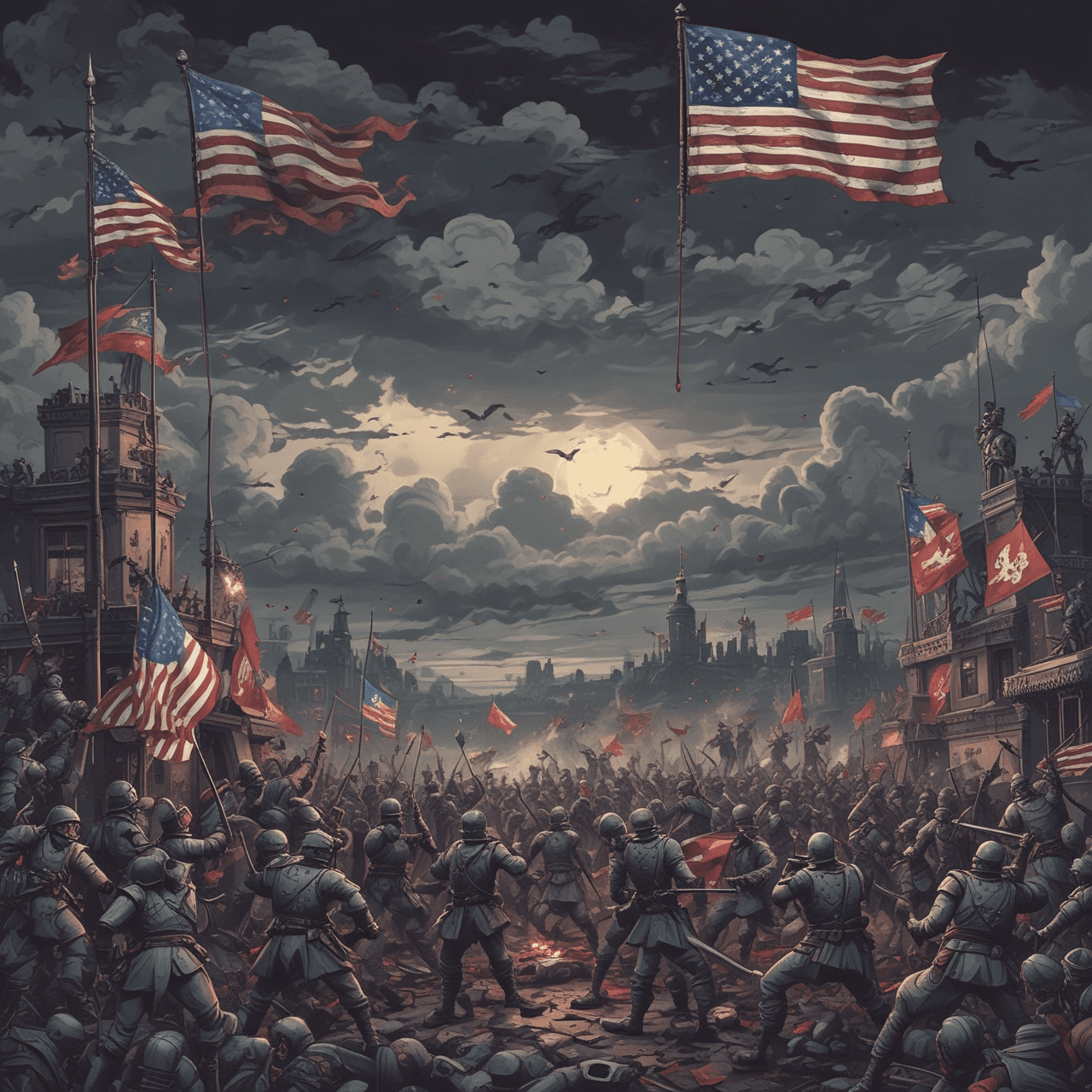 Revolutionens Kapplöpning game banner