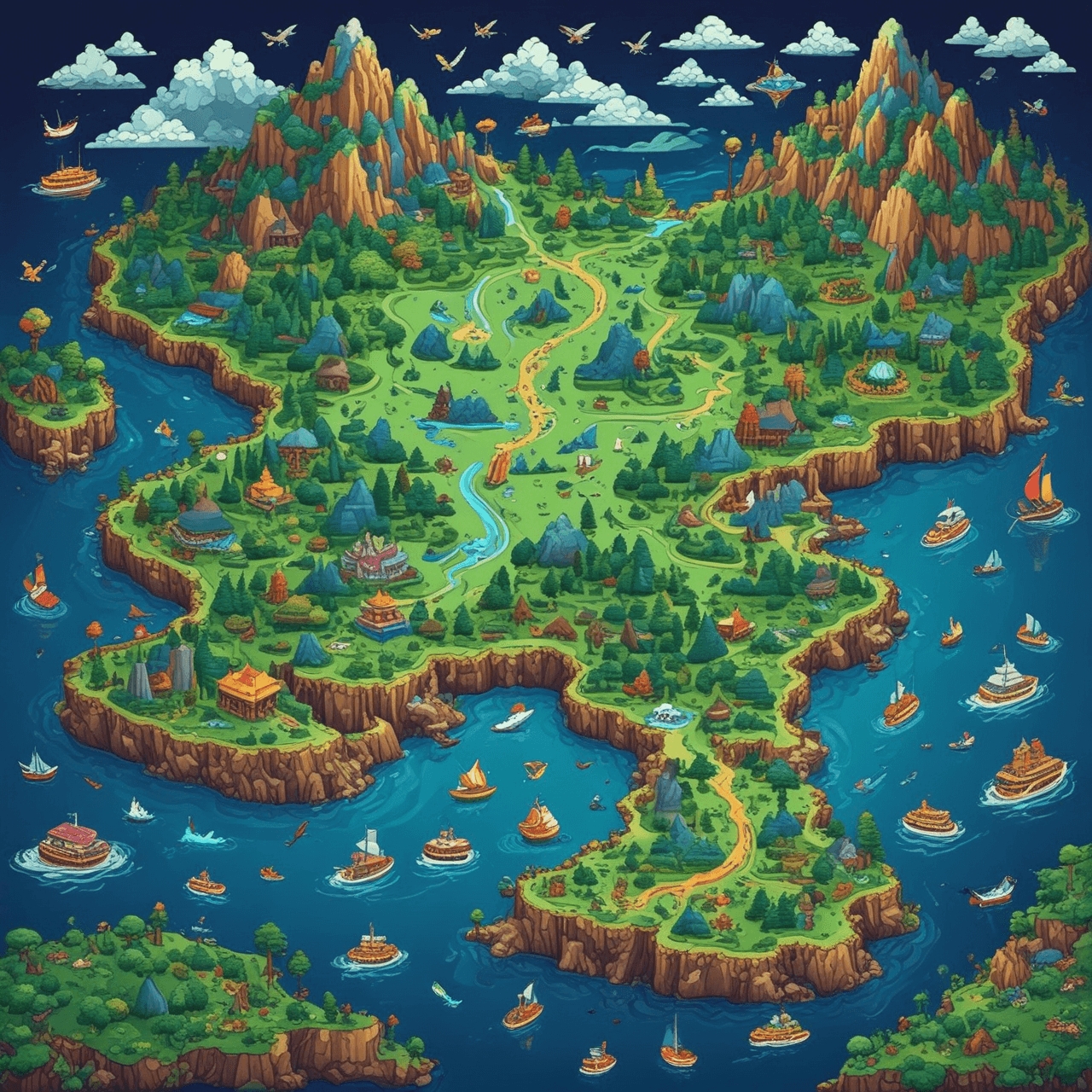 Geo Race game banner