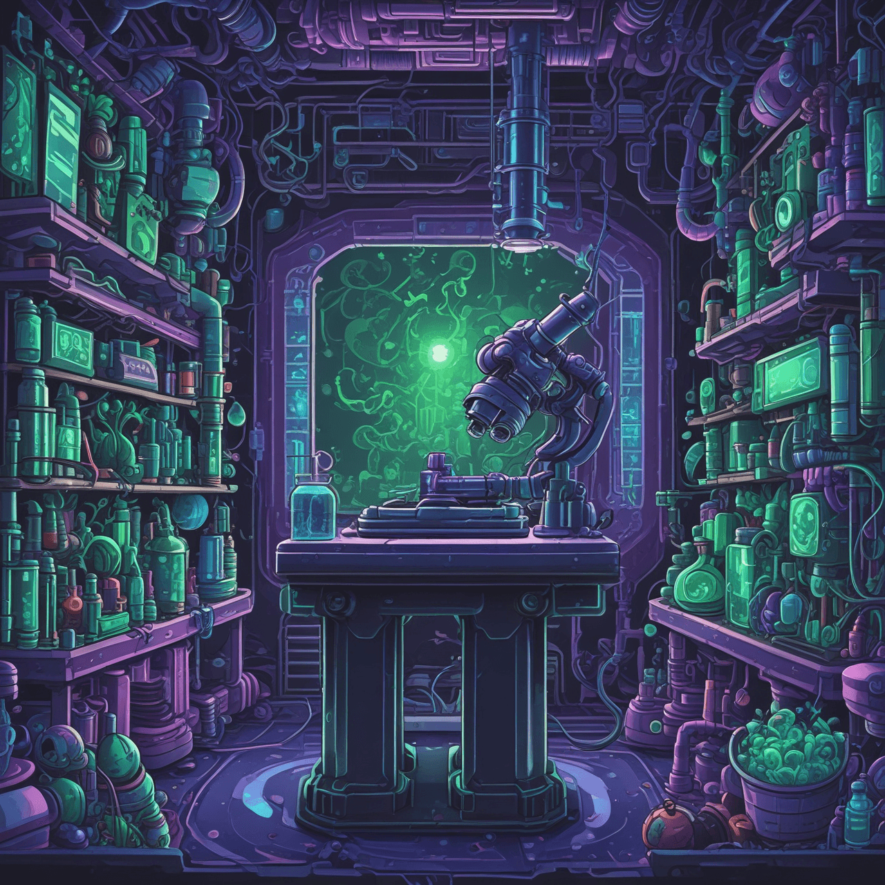 Microscope Master Adventure game banner