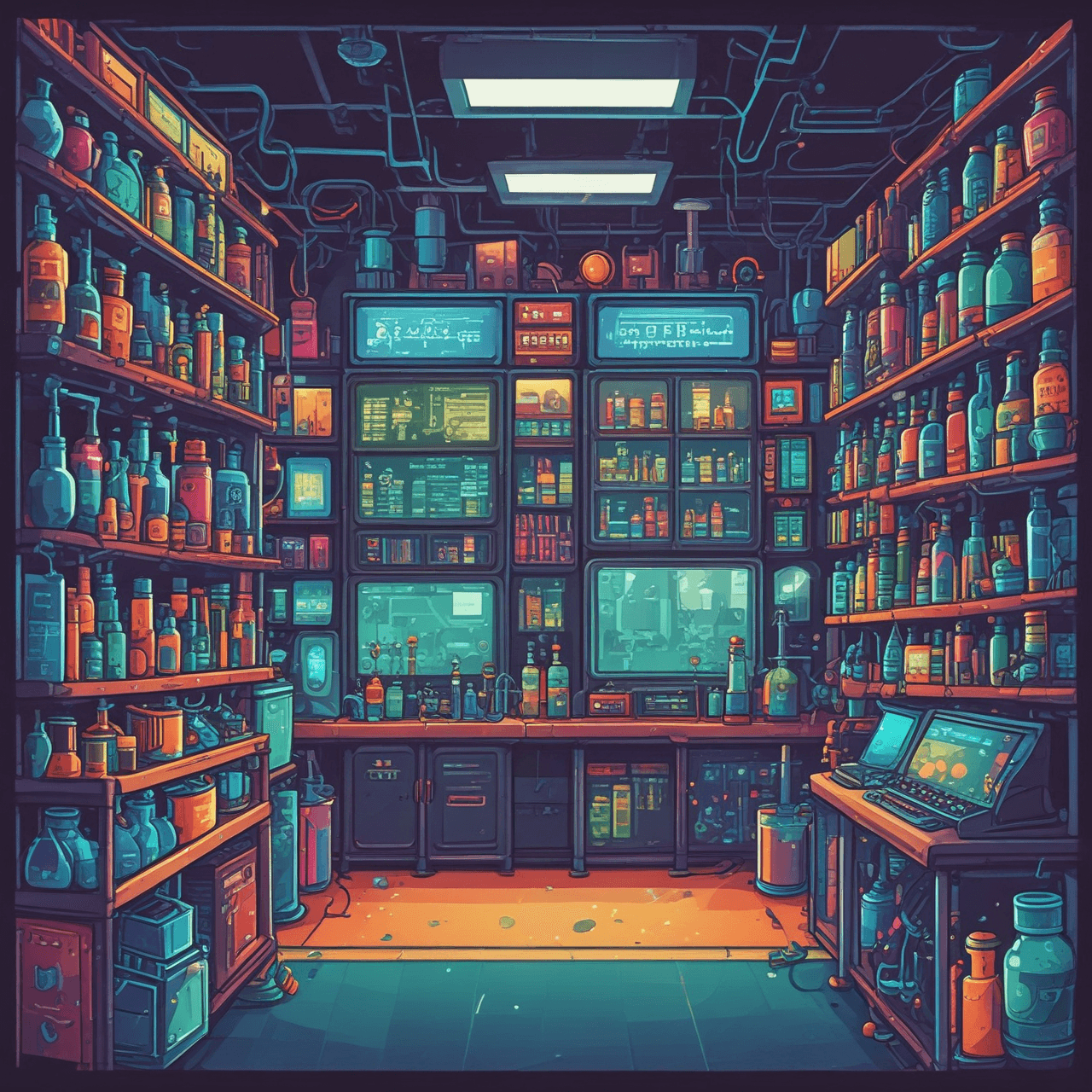 Jetpack Chemistry Adventure game banner