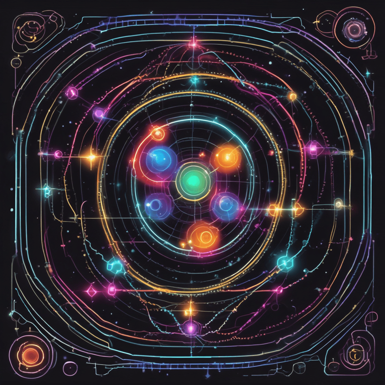 Electron Orbit Run game banner