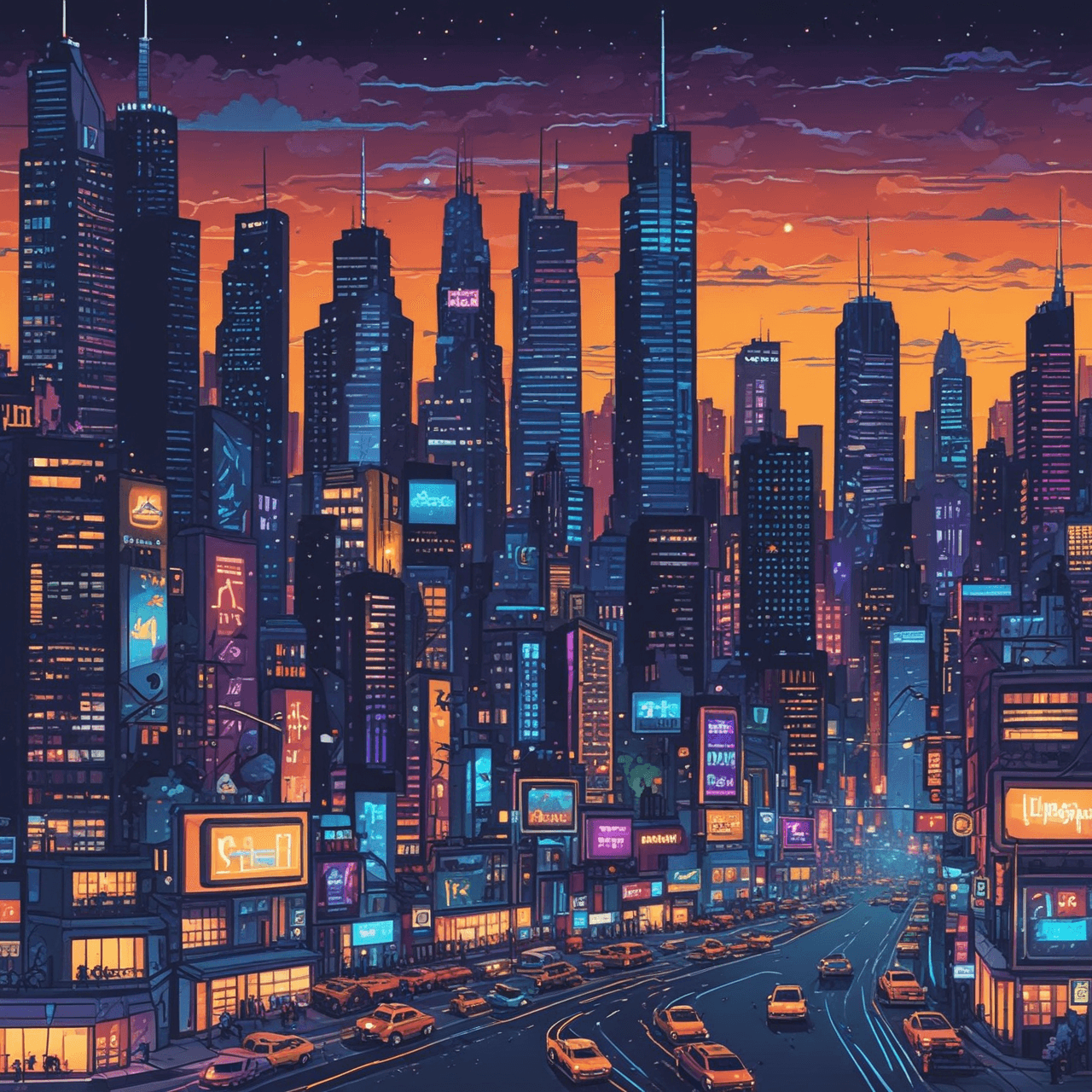 Algebraic City Runner game banner
