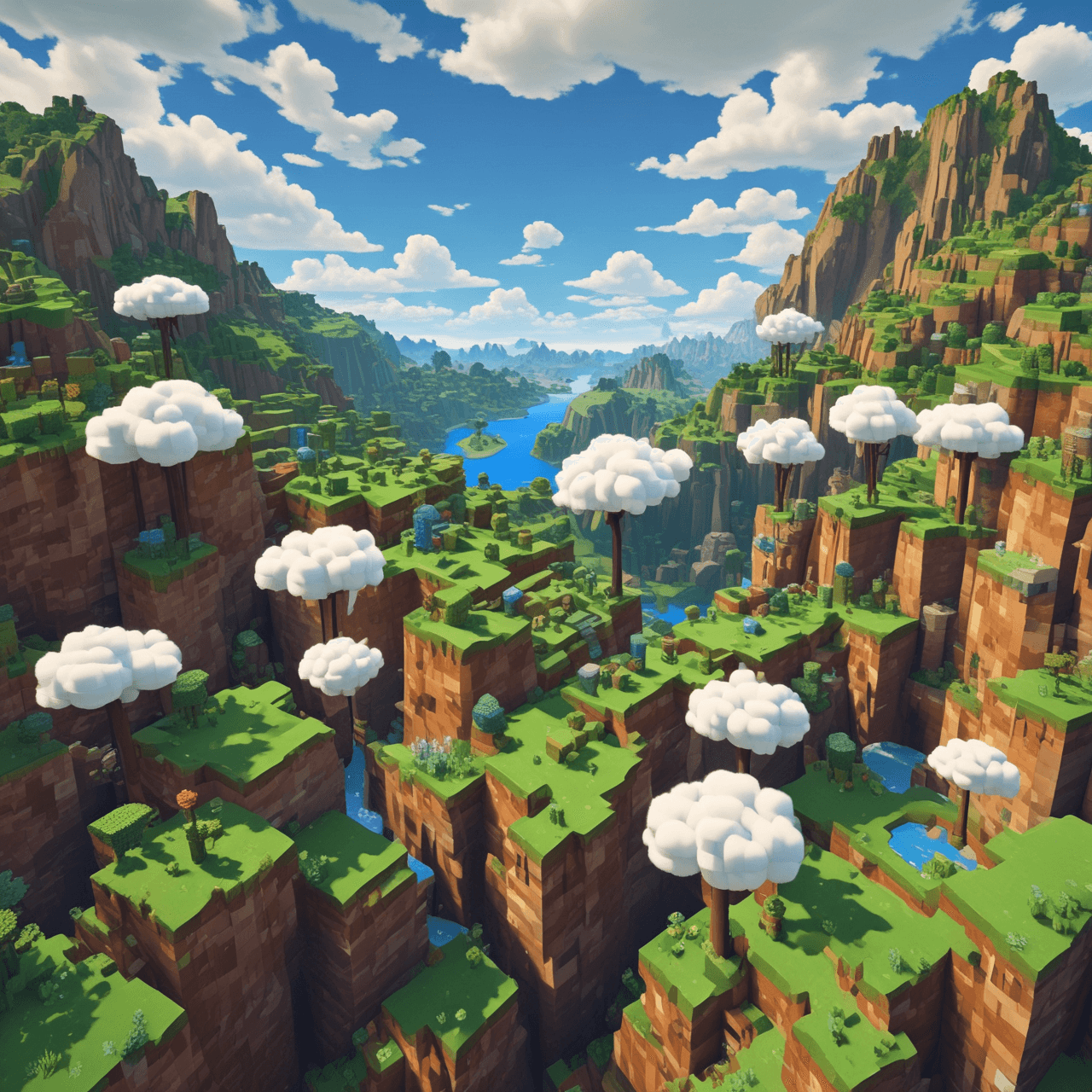 Minecraft Movie Run game banner