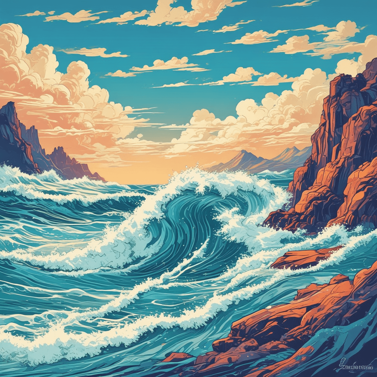 Wave Runner Quiz game banner