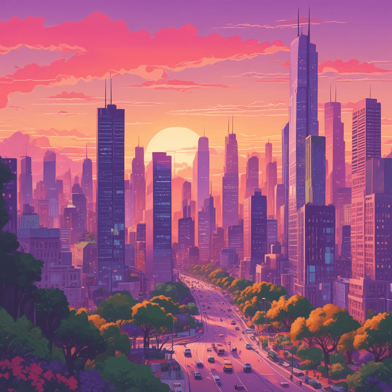 Urban Sprawl Runner game banner