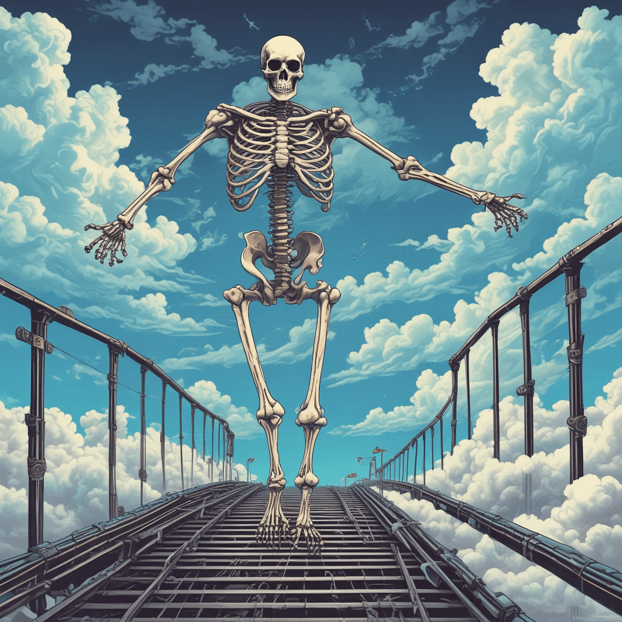 Biomechanics Cloud Bridge game banner