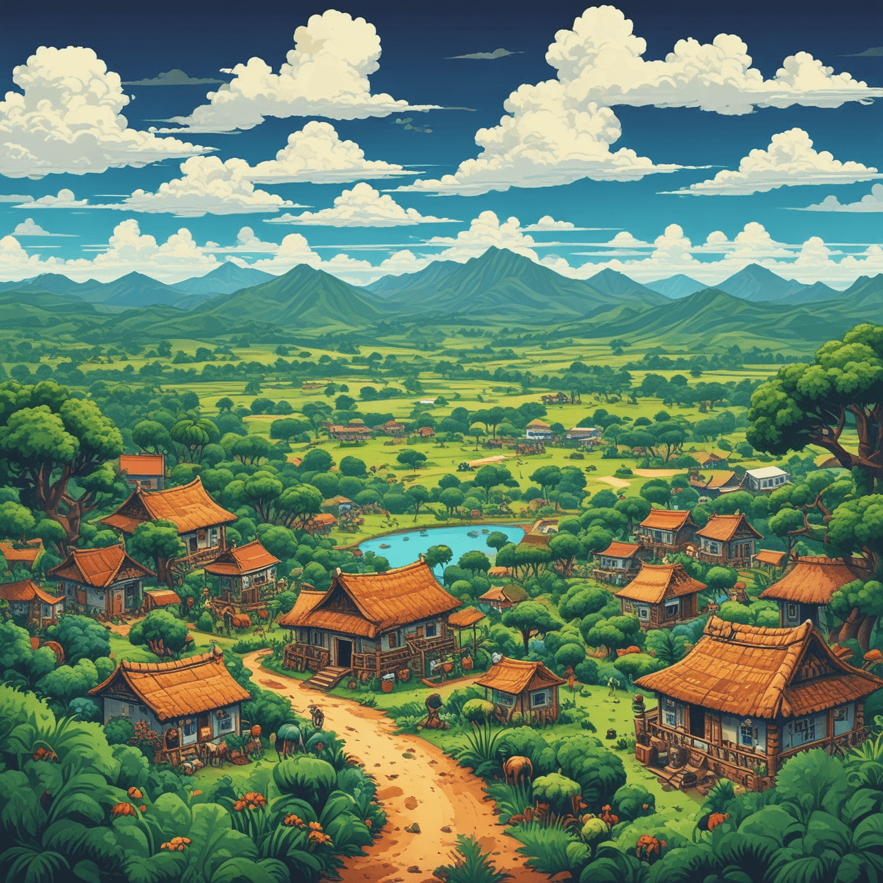 Things Fall Apart: Quiz Adventure game banner