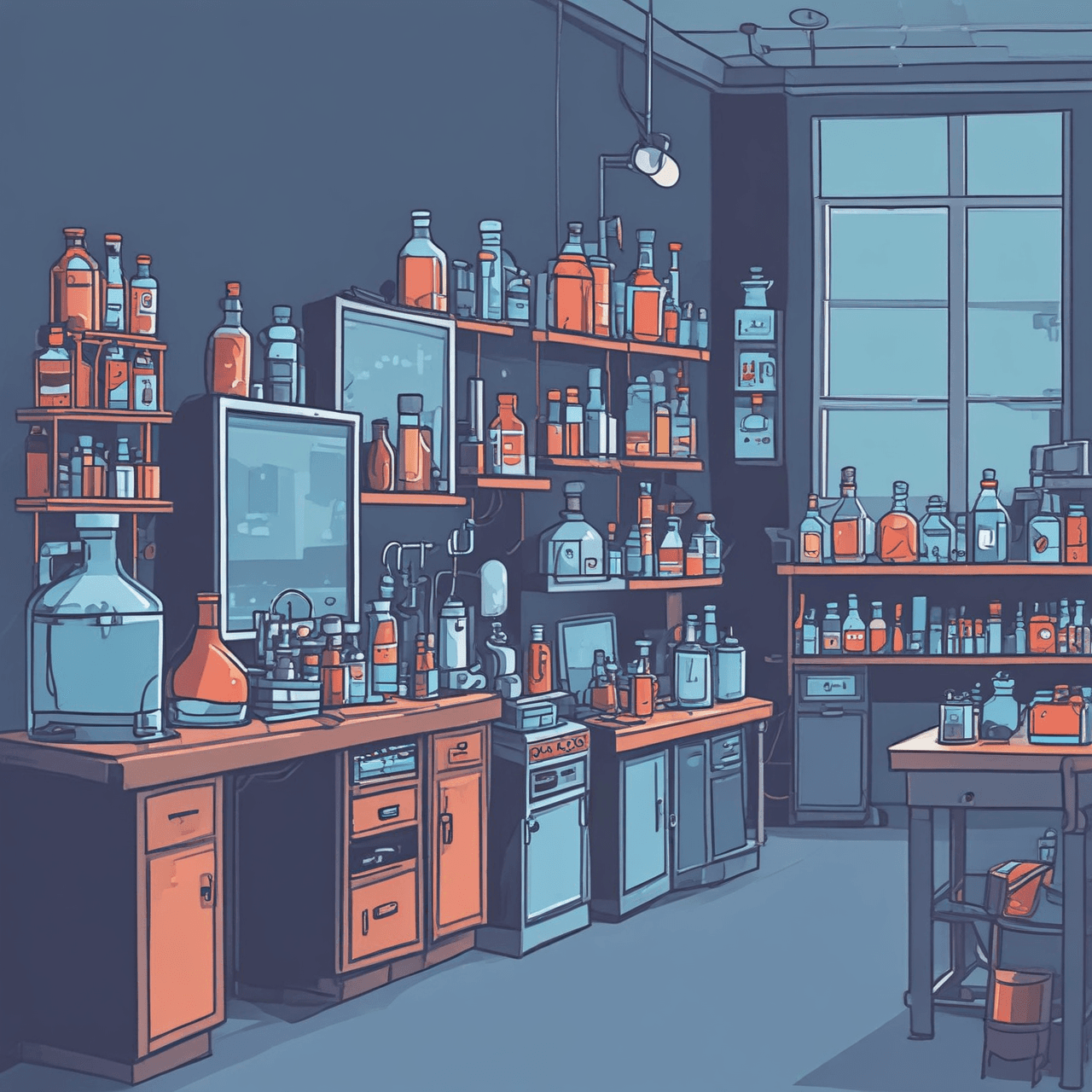 Chem Lab Dash game banner