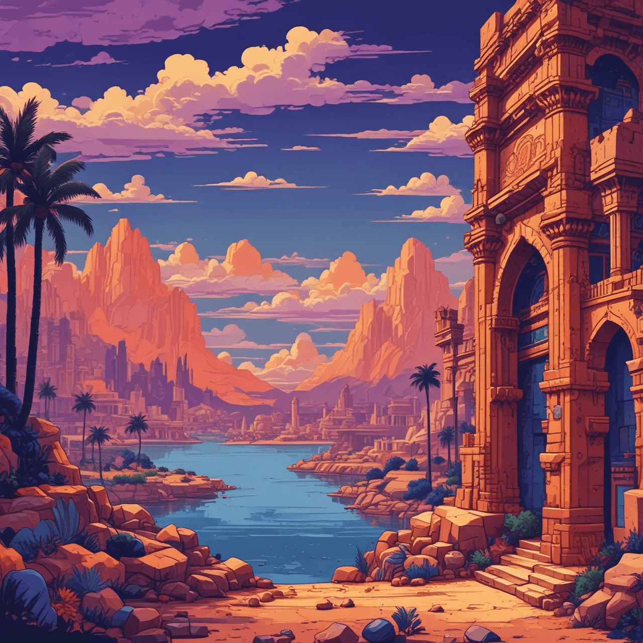 Sacred Paths Quiz Runner game banner