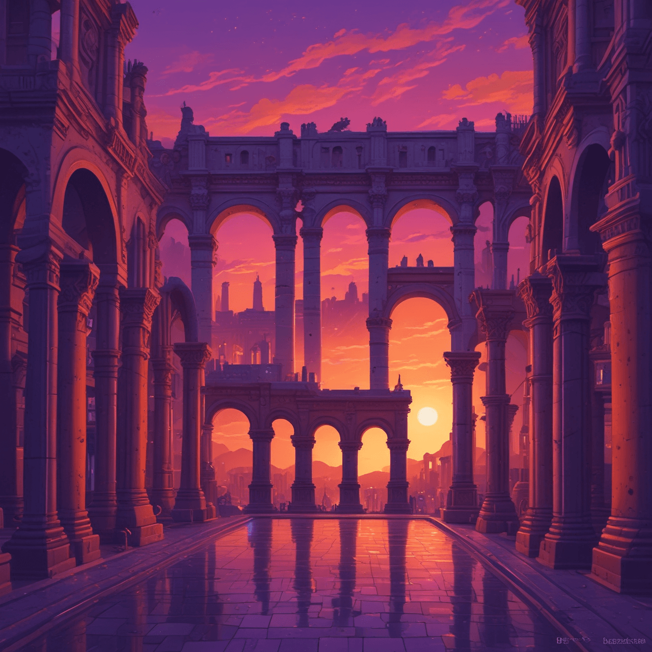 Roman Empire Run game banner