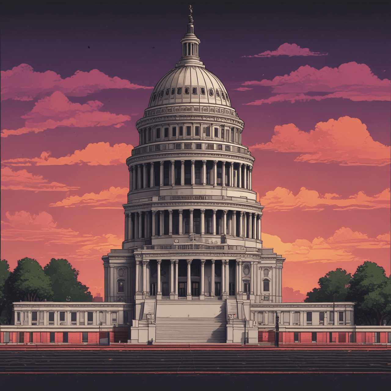 Amendment Run Quiz game banner